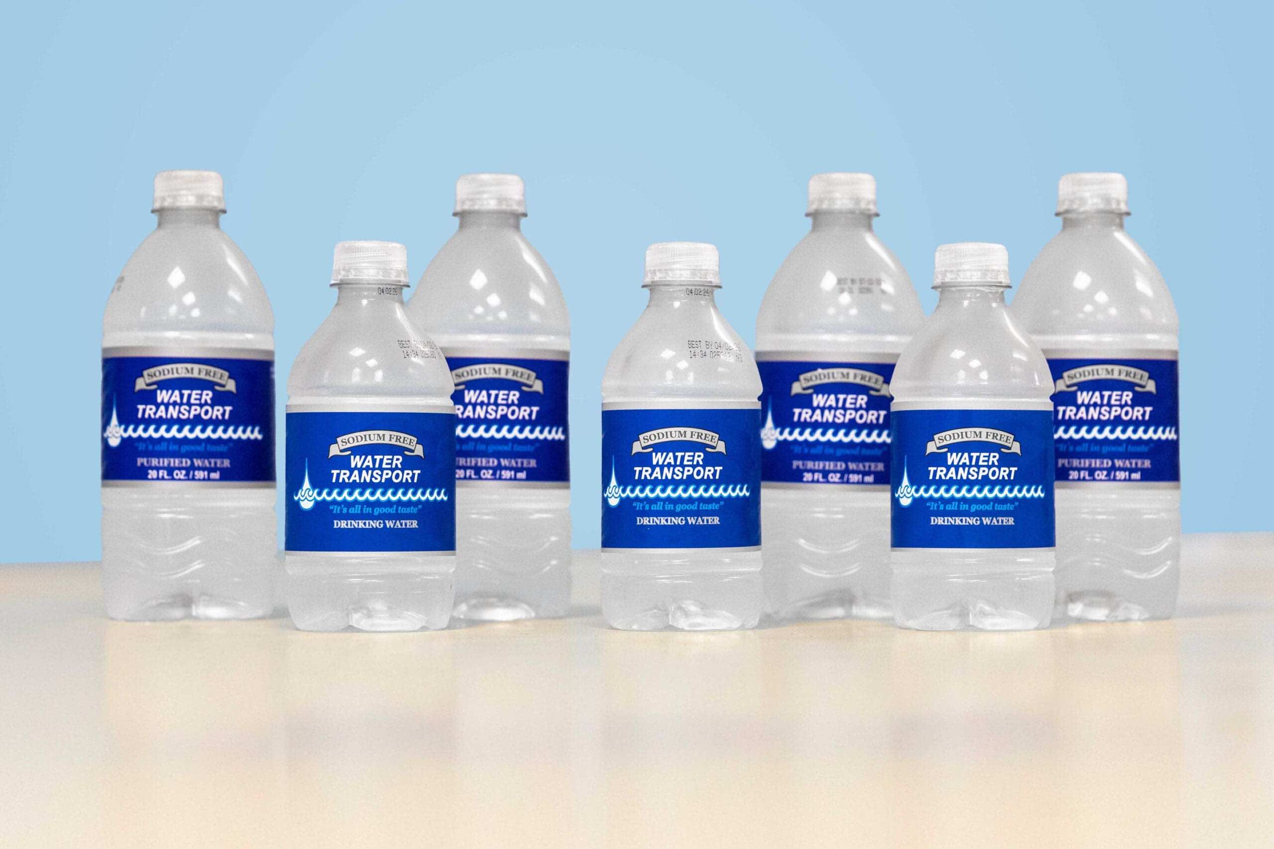 Water Transport bottled water